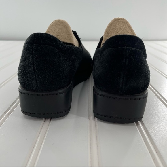 STUART WEITZMAN BLACK GOFORTH SUEDE WEDGE SLIP-ON SIZE 7 - Picture 11 of 13
